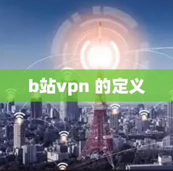 b站vpn 的定义