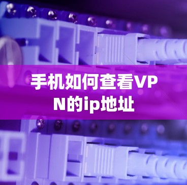 手机如何查看VPN的ip地址 手机如何查看VPN的ip地址