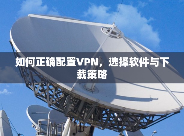 如何正确配置VPN,选择软件与下载策略 如何正确配置VPN,选择软件与下载策略