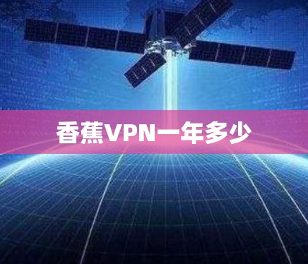 香蕉VPN一年多少 香蕉VPN一年多少