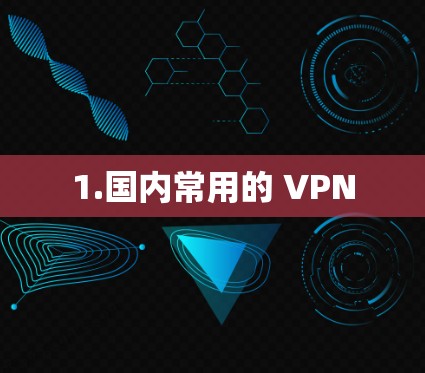 1.国内常用的 VPN 1.国内常用的 VPN